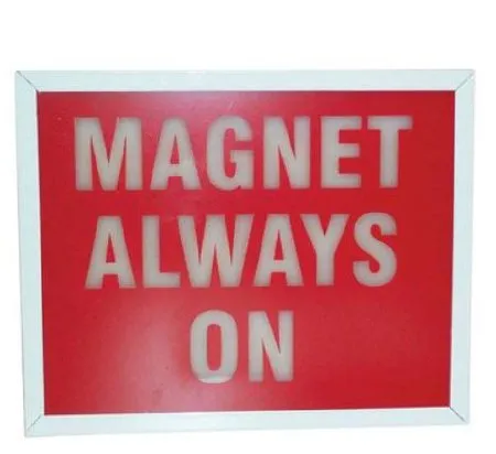 Newmatic Medical - 12518 - Wall Sign Directory Sign Magnet Always On