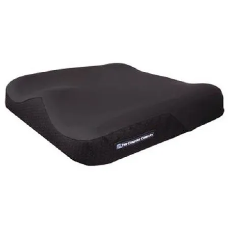 Patterson Medical Supply - Saddle Zero Elevation - 553098 - Seat Cushion Saddle Zero Elevation 18 W X 18 D Inch Foam / Gel